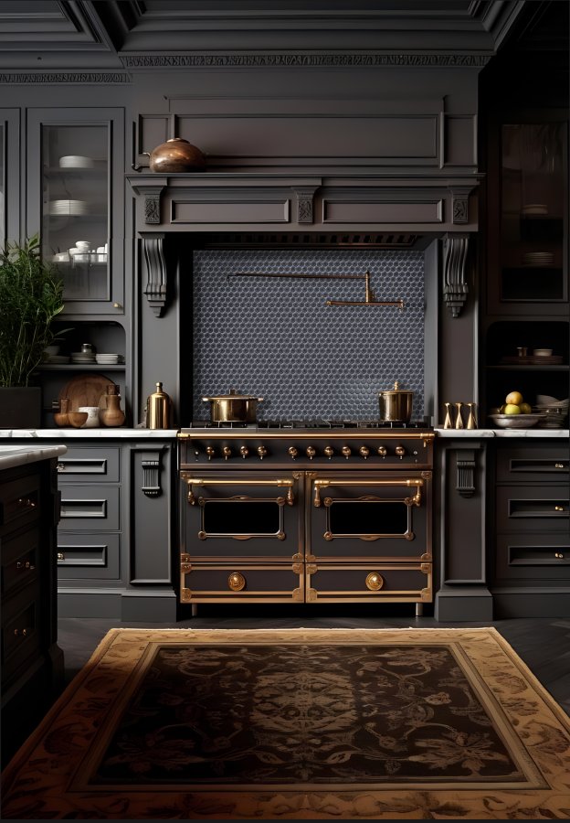 На стену Керамическая мозаика Round midnight blue - фото 4