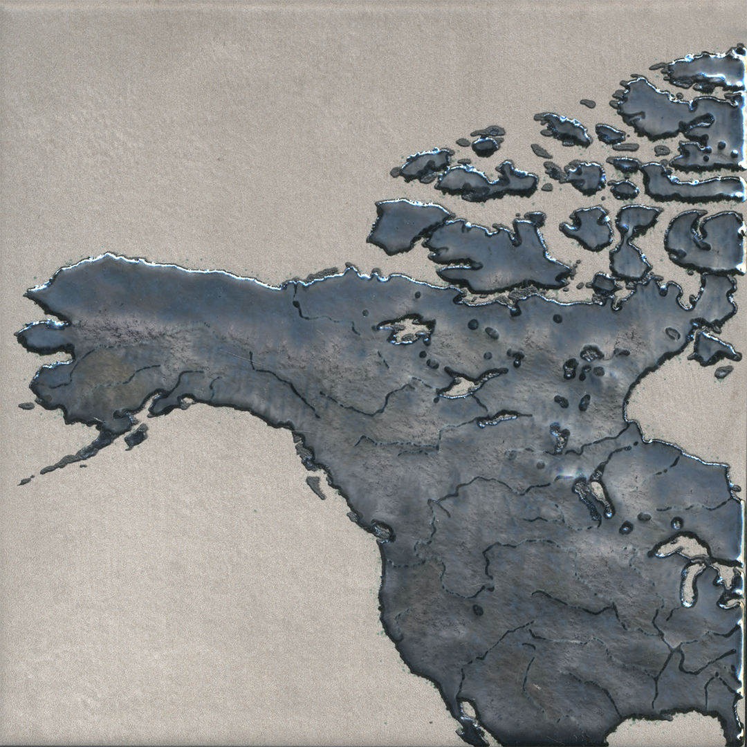 OS/A249/8x/5285 Панно Вокруг Света Карта 80x40 (компл. из 8 шт.) - фото 2