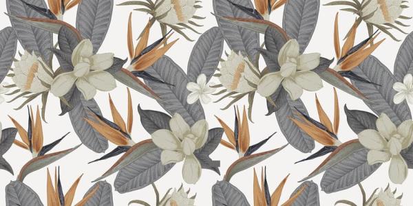 Декор Stryn Blume Rect. сатинированная 60x120