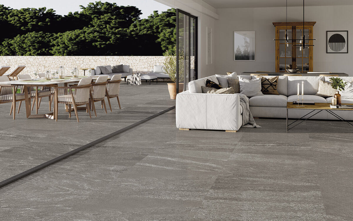 На пол Slate Stone Anthracite RC Lap 60x60 - фото 7