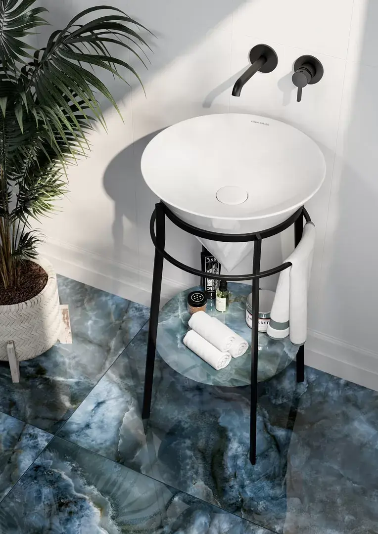 SG50005822R На пол Ониче Серый светлый лаппатированный обрезной 60x119.5x0.9 - фото 39