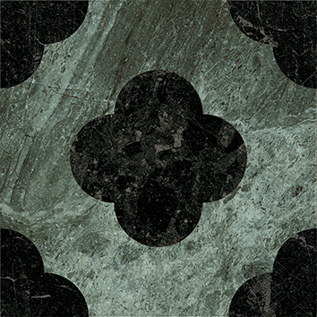 4101204 На пол Dandy Pin Green Black 18.6x18.6 - фото 20