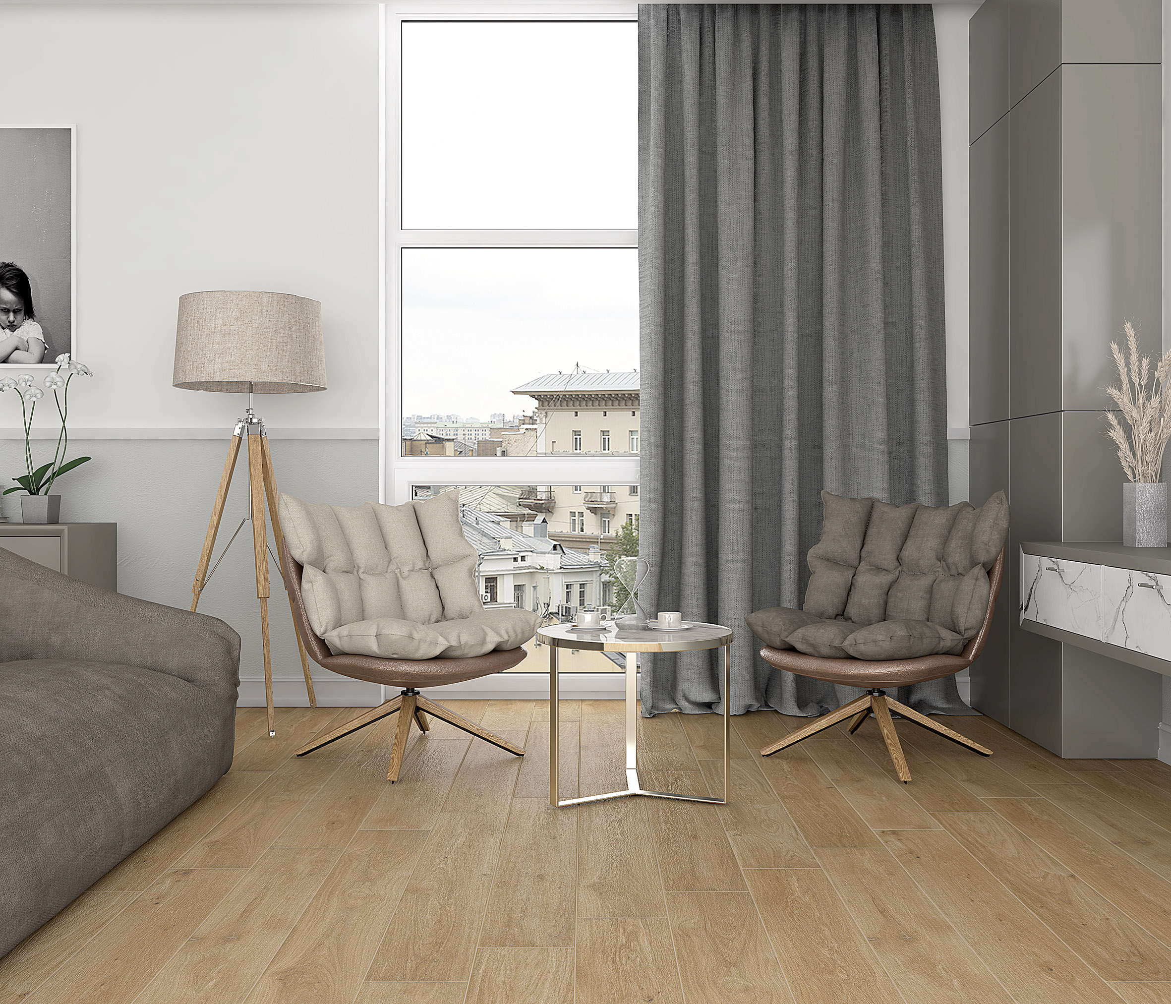 SG517020R На пол Club Табачный 20x119.5 - фото 13