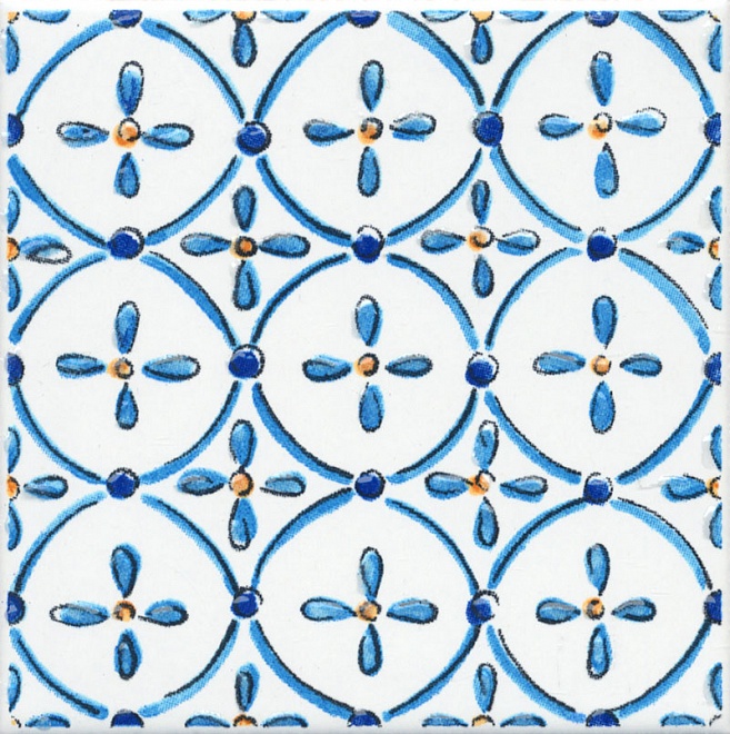 STG/A485/1146 Декоративная вставка Капри Майолика 9.9х9.9