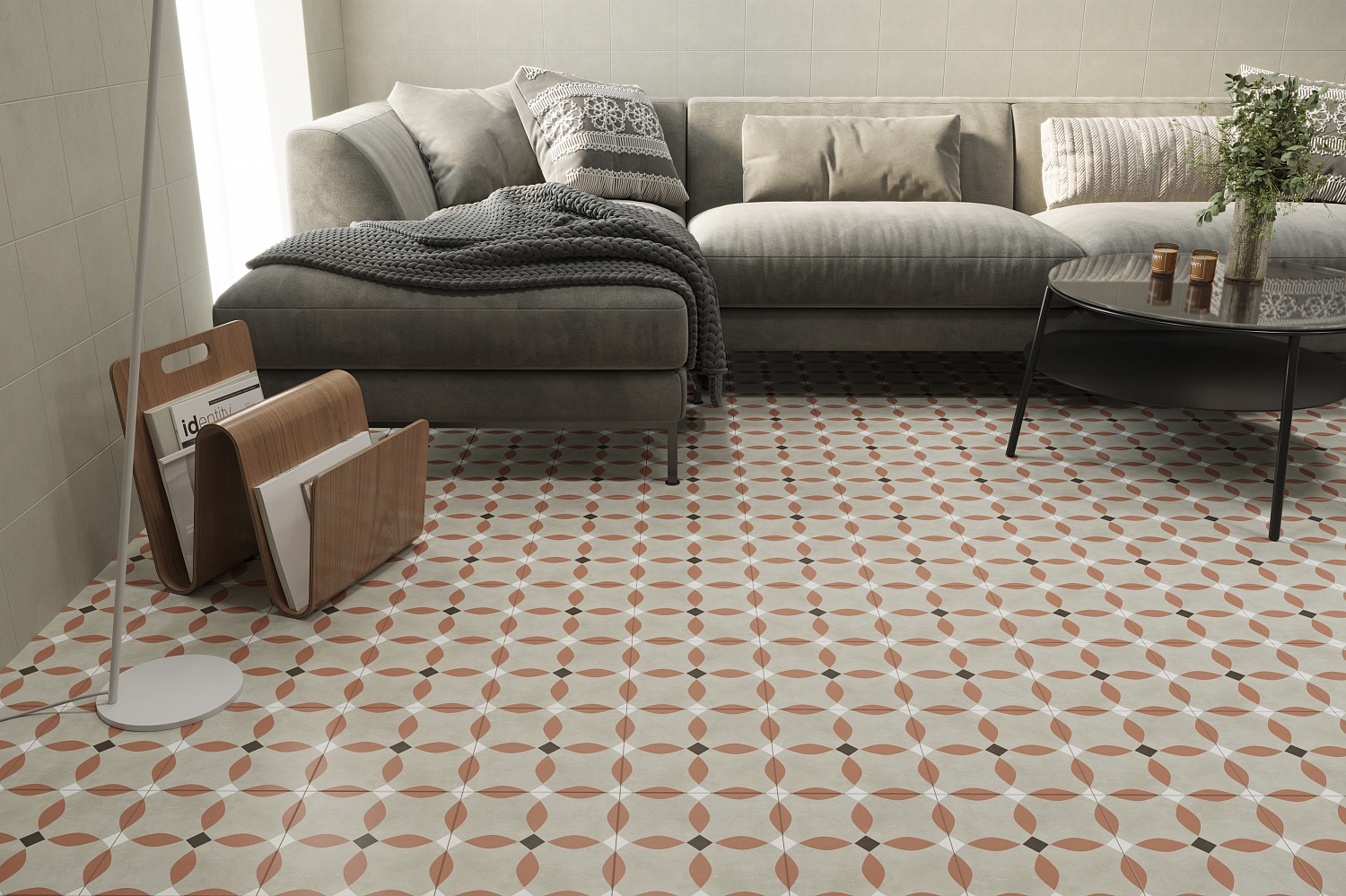 01-10-4-15-01-33-4228 На пол Poly Mustard 20х20 - фото 7