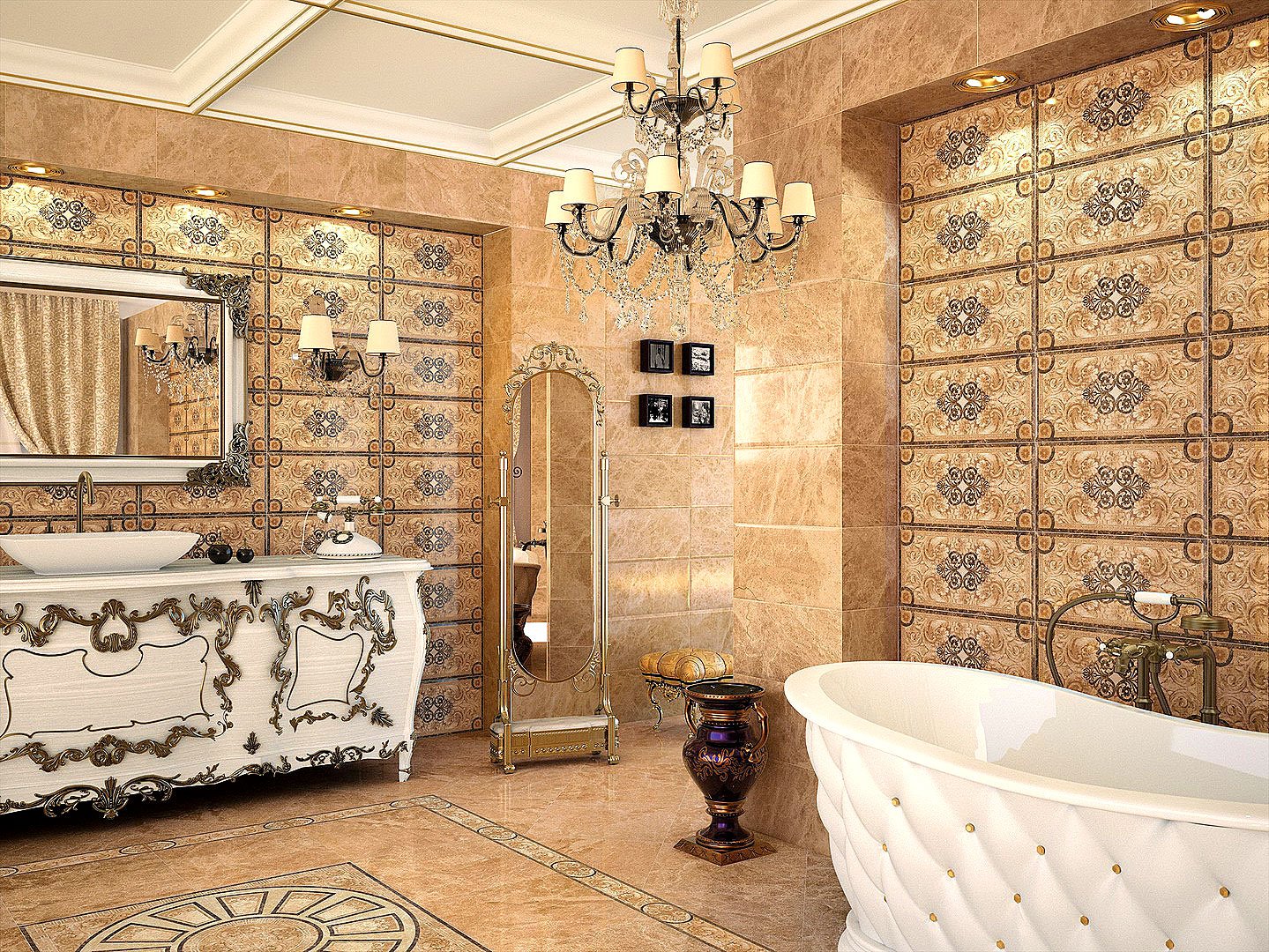 Декоративная вставка Kavala Taco Chloe 10x10 - фото 3