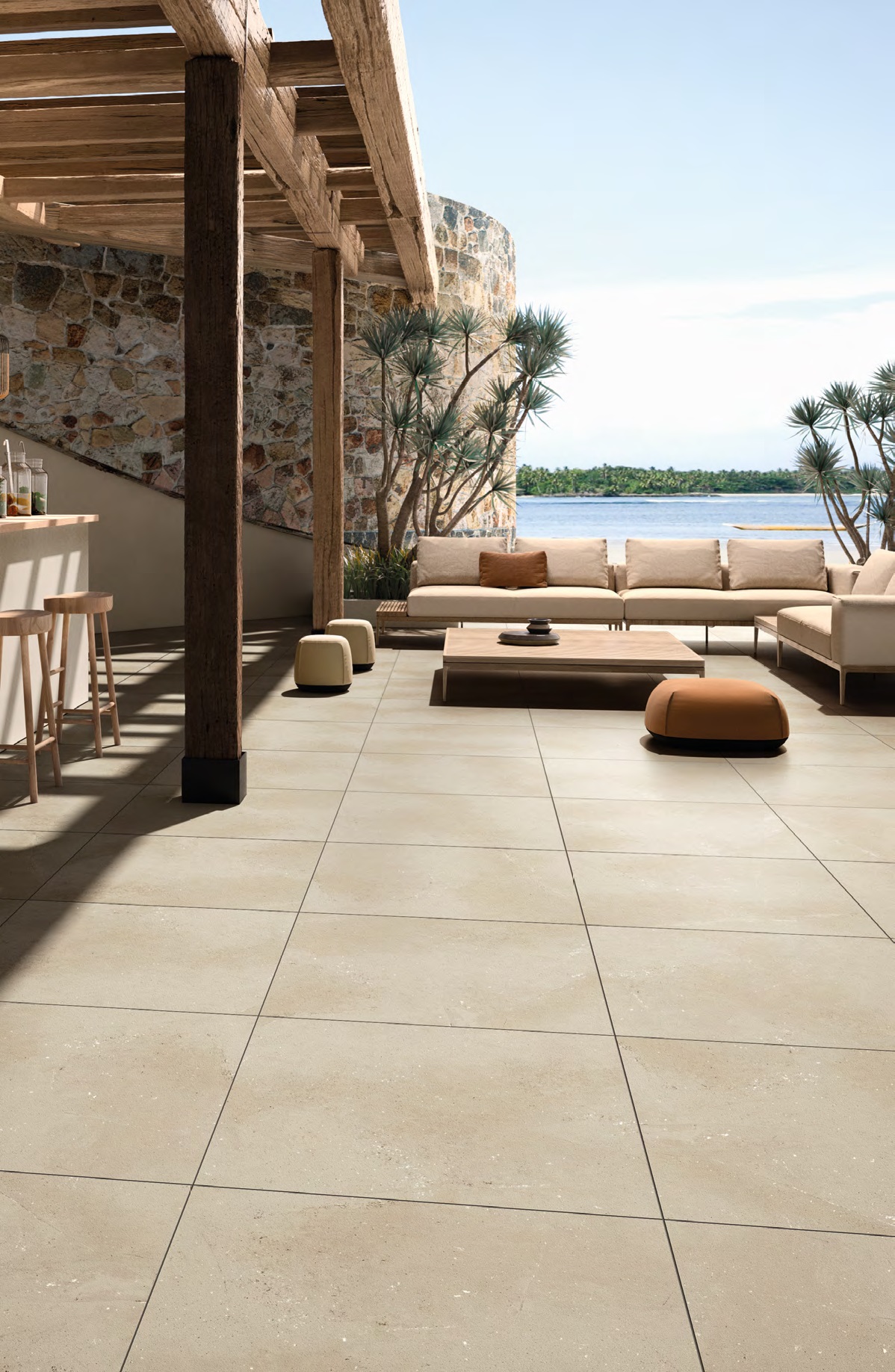 Ступень Pietre di Sardegna Angolare Porto Rotondo (press) 33x33 - фото 3