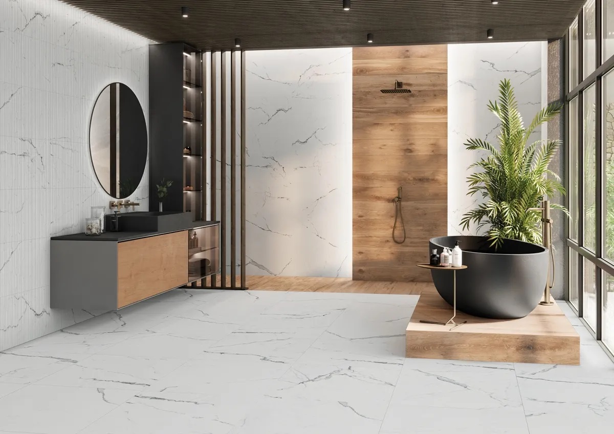 На пол Idyllic Fior Di Bosco Grey Honed - фото 4