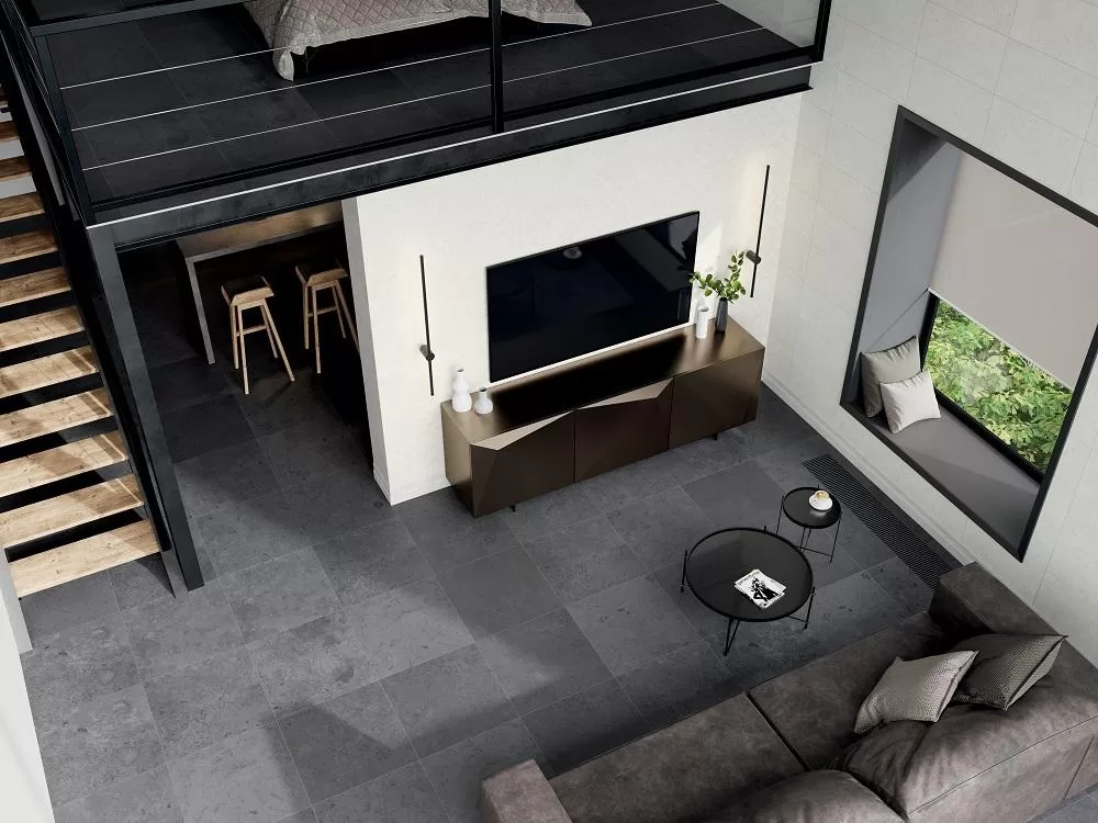 DD590520R На пол Про Лаймстоун АТ бежевый темный натуральный обрезной 119.5x238.5x0.9 - фото 13