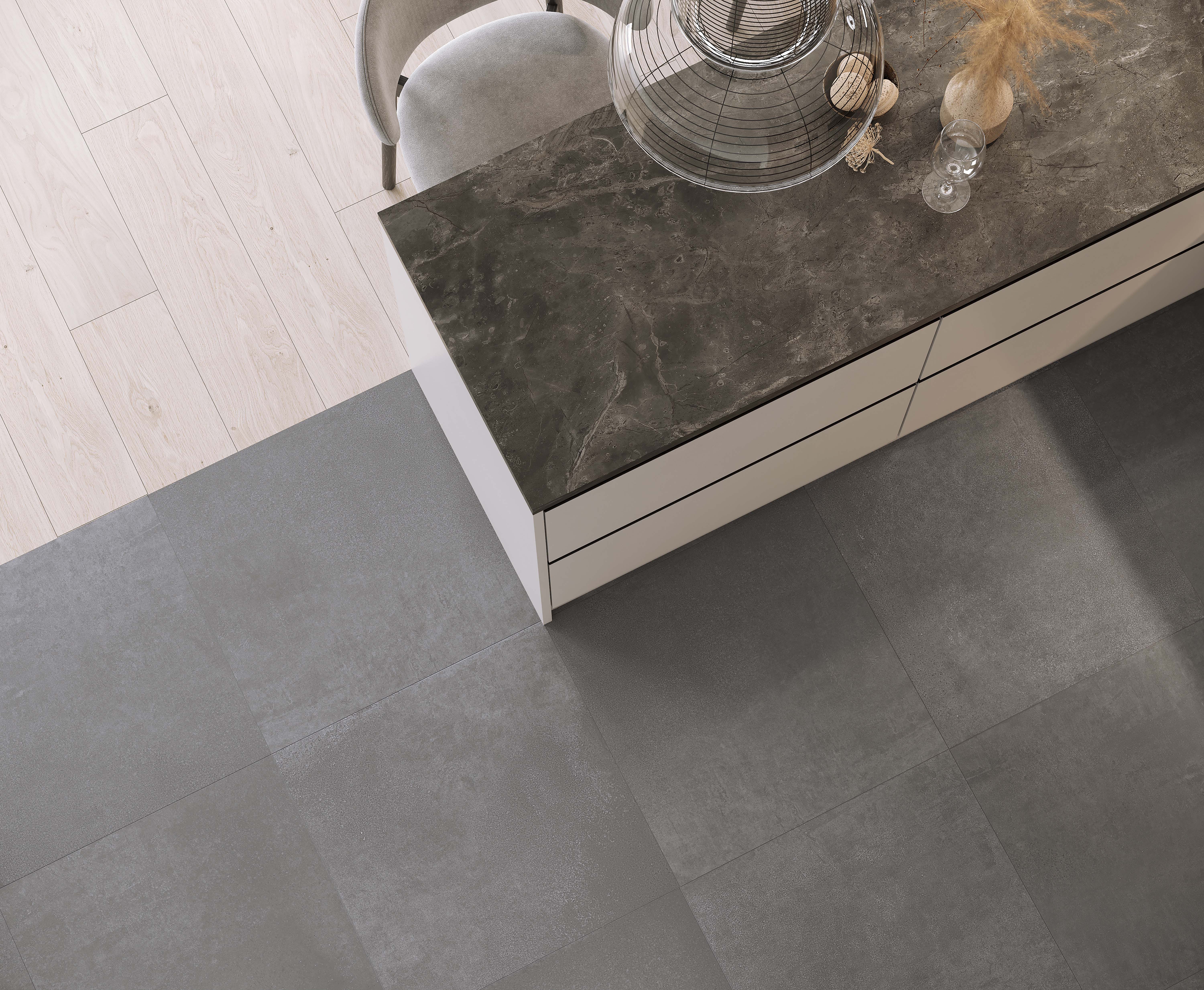 На пол Betonhome Светло-серый 60х120 - фото 32