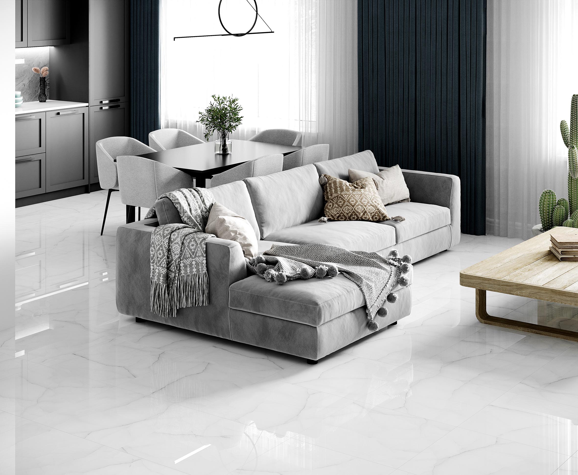 На пол Oniх Crack Полированный 60х60 - фото 27