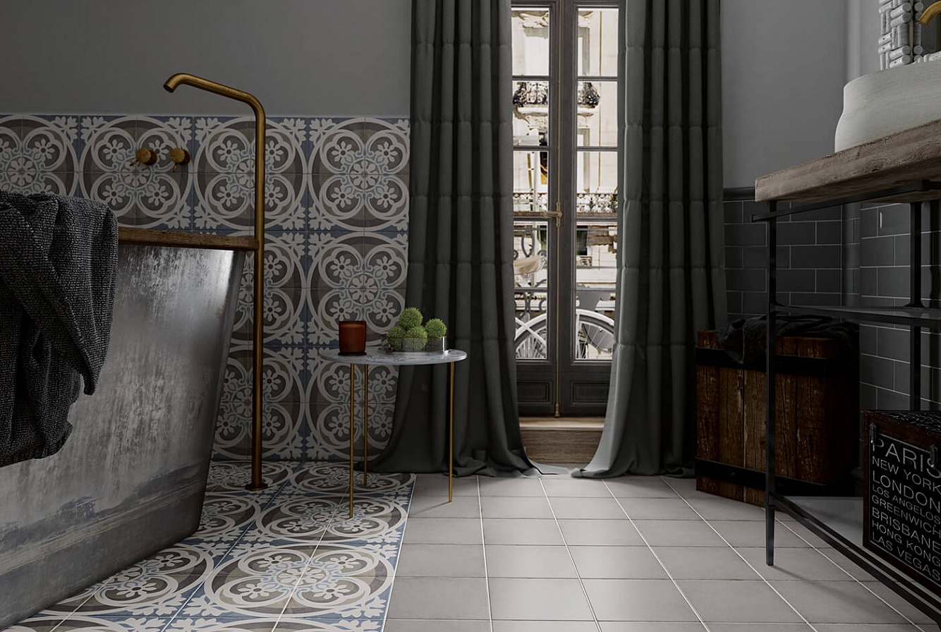 24394 На пол Art Nouveau Burgundy - фото 3