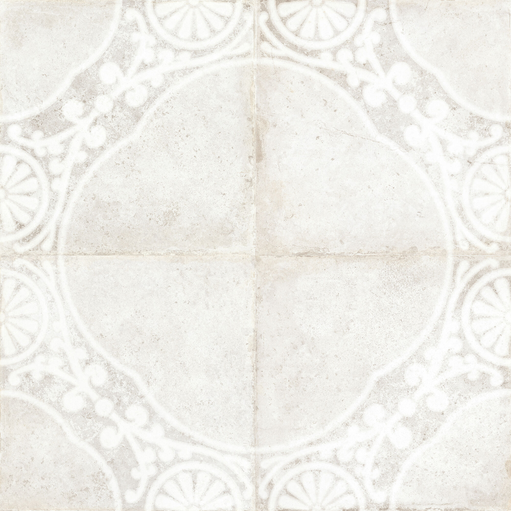 39603 На пол FS Jaipur White LT/45X45X0.95 - фото 3