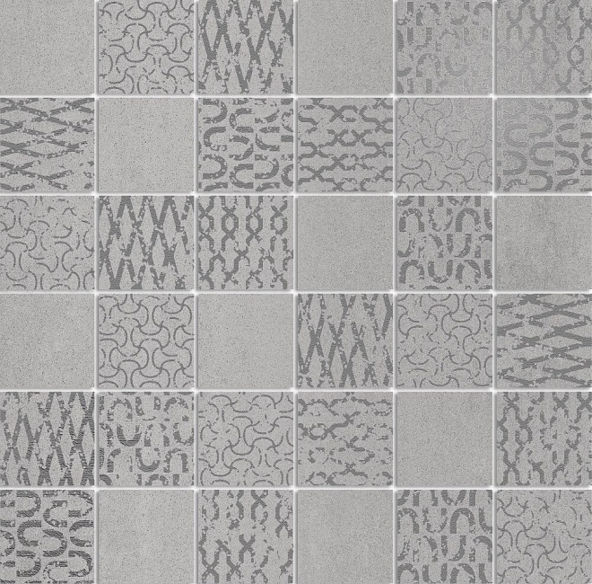 DD201120/MM Декор Про Дабл Серый мозаичный 9мм