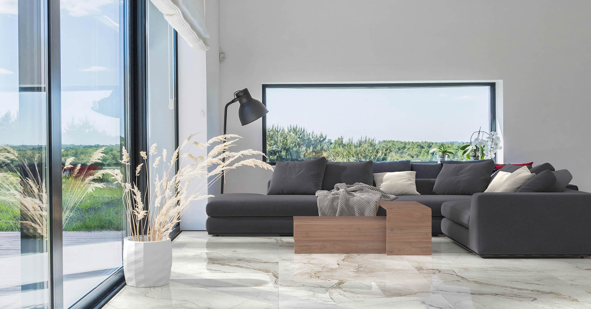 На пол Adel Vizion Parlak Nano Rectified 60х120 - фото 2