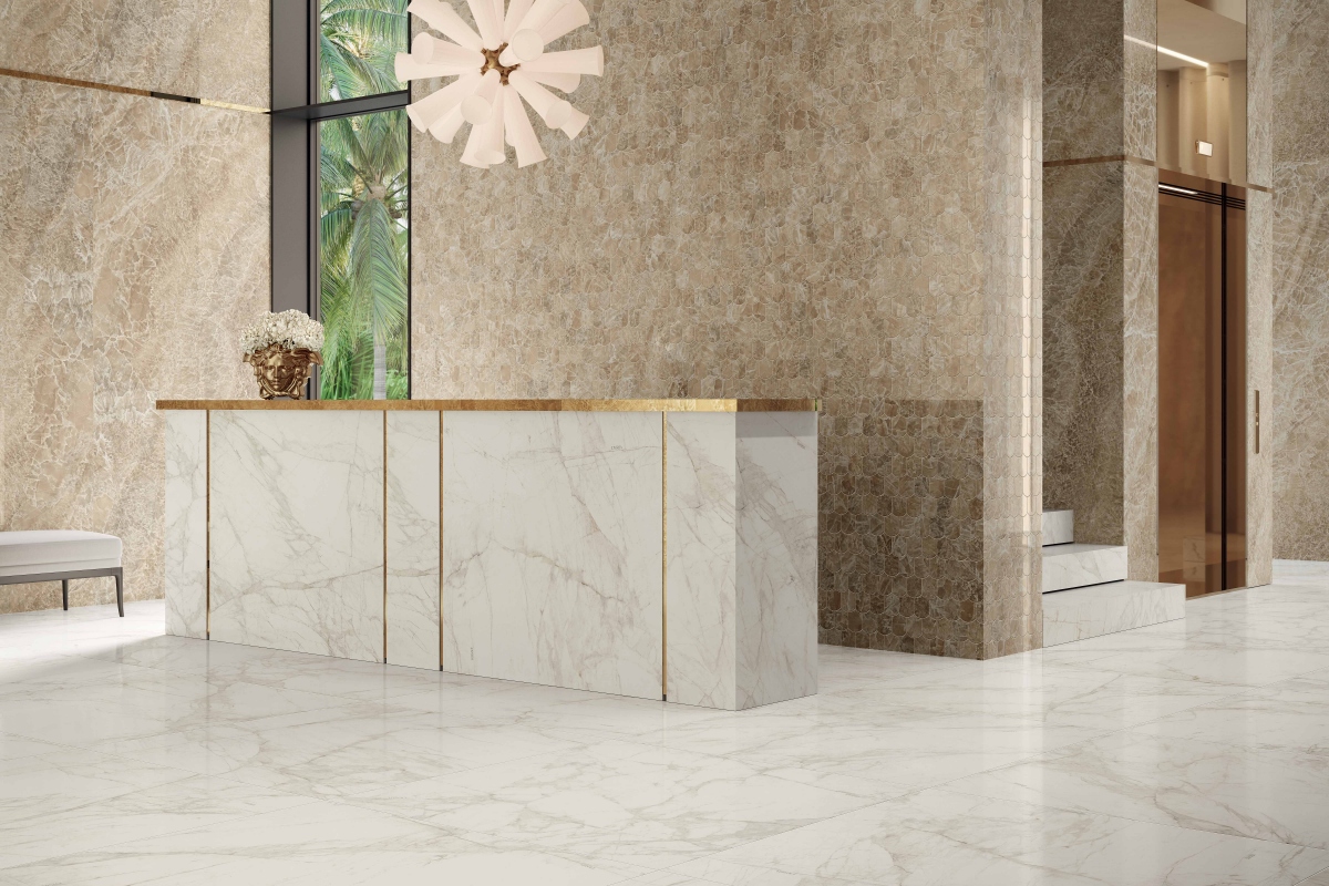 PF60014088 Декор Tarsia Frame Nero Deco Lux 3D Rett 60x120 - фото 9