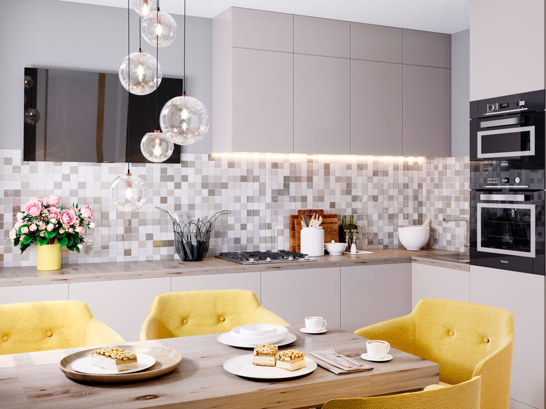 LWWB84555 На стену Homework Crackle Blue Mixed Glossy - фото 9