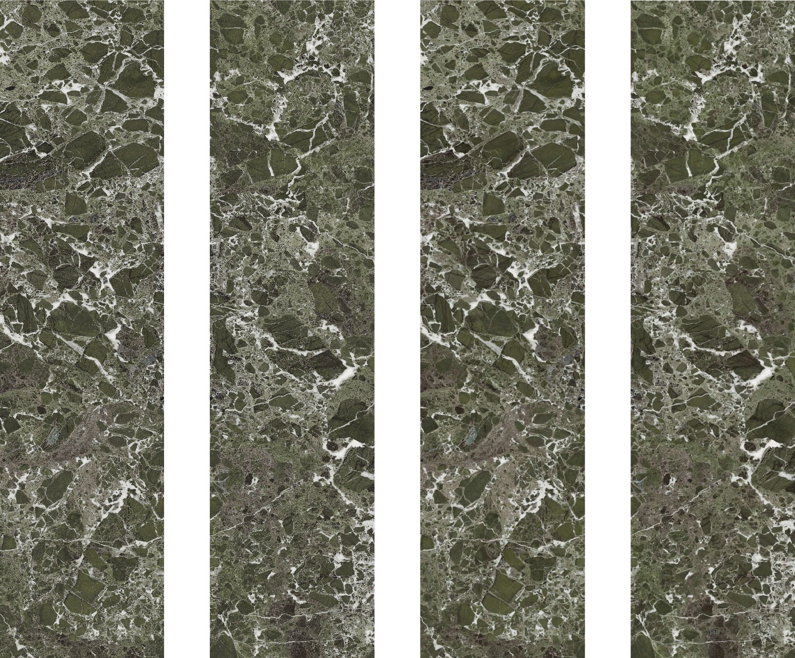 На пол Full Body Peacock Verde Texture 800х3200х12 - фото 2