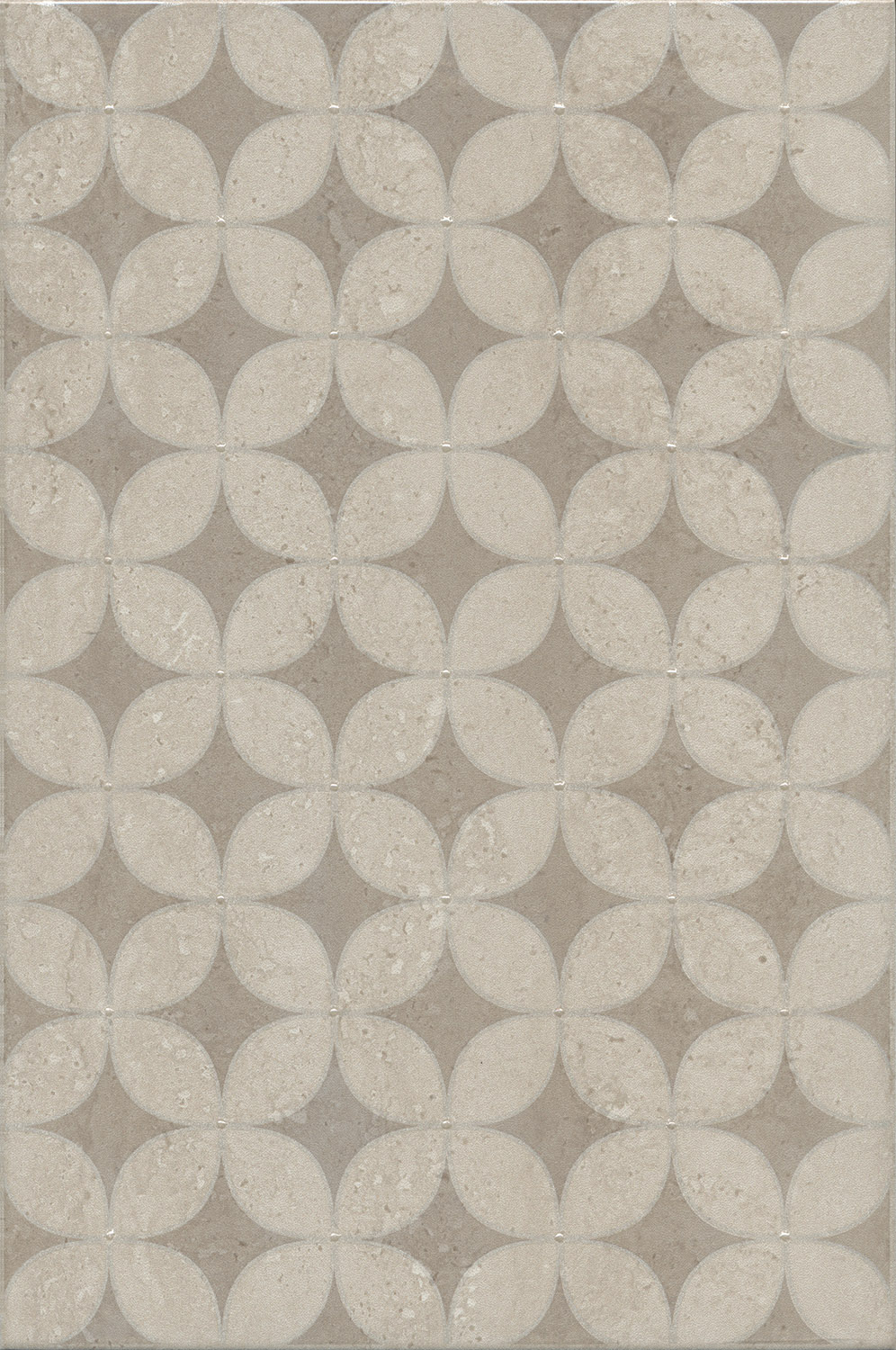 OS/A216/8340 Декор Туф Бежевый Светлый Глянцевый 20x30