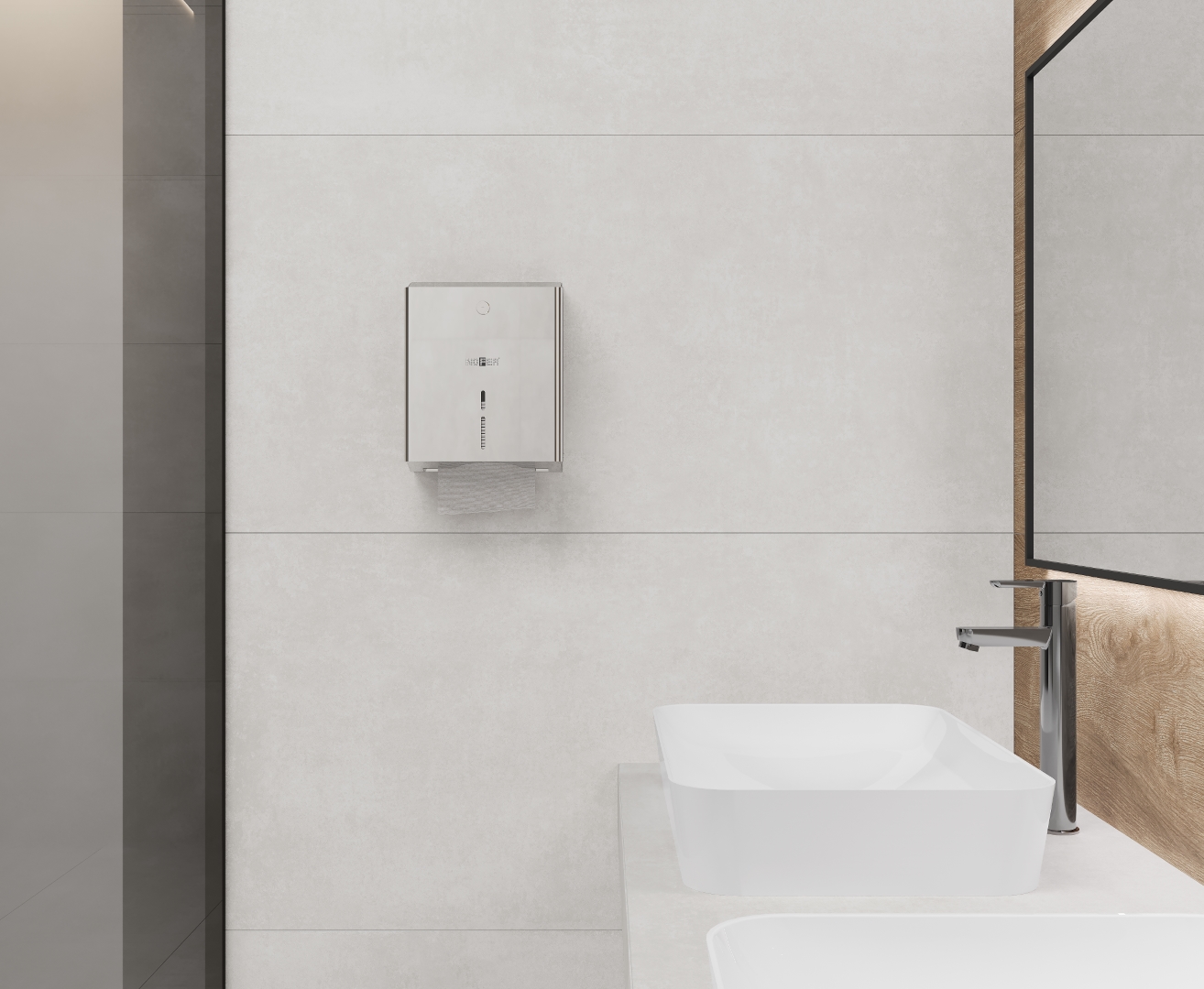 На пол Betonica Silver PRO Серый матовый R11Soft 60х120 - фото 8