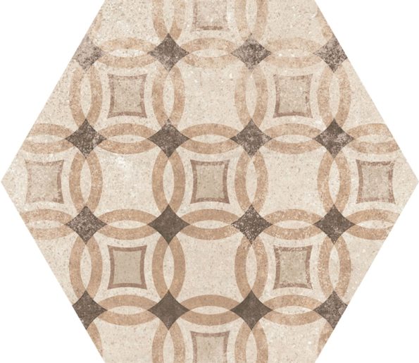 22098 Декор Hexatile Cement Garden Sand - фото 10