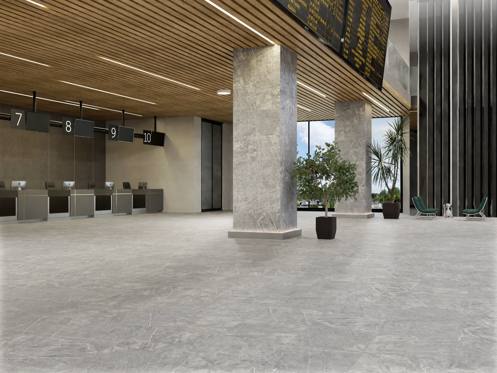 PM672 Напольный Дизайнерский Pietra Marrone 600x600 - фото 25