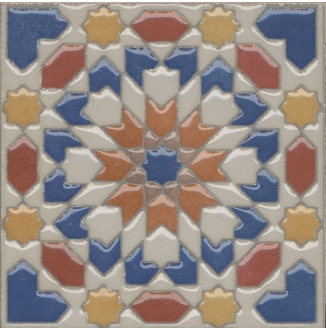 VT/A58/1266H Декоративная вставка Паласио А58 9.8х9.8