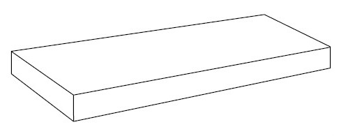 620070001532 Ступень Thesis Sand Scalino Angolare Sx 33X60