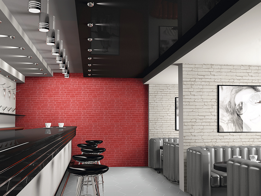 На стену Manhattan Rojo 31x56 - фото 12