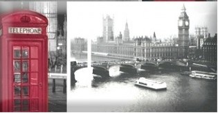 Панно Monocolor Composicion London Calling C - фото 4