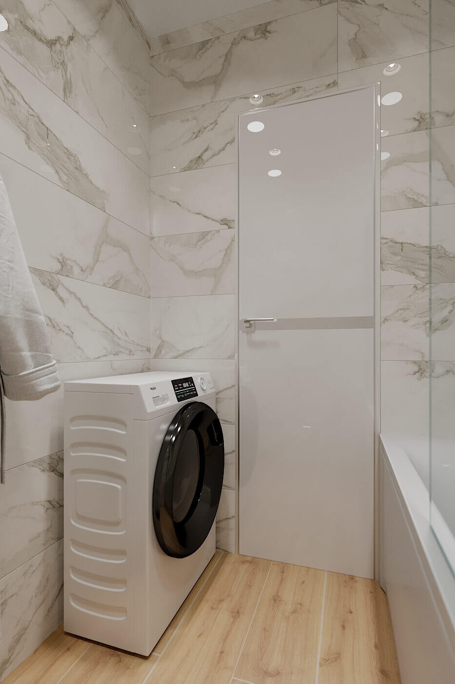 215 На стену Calacatta Art Silver Silver G3D - фото 11