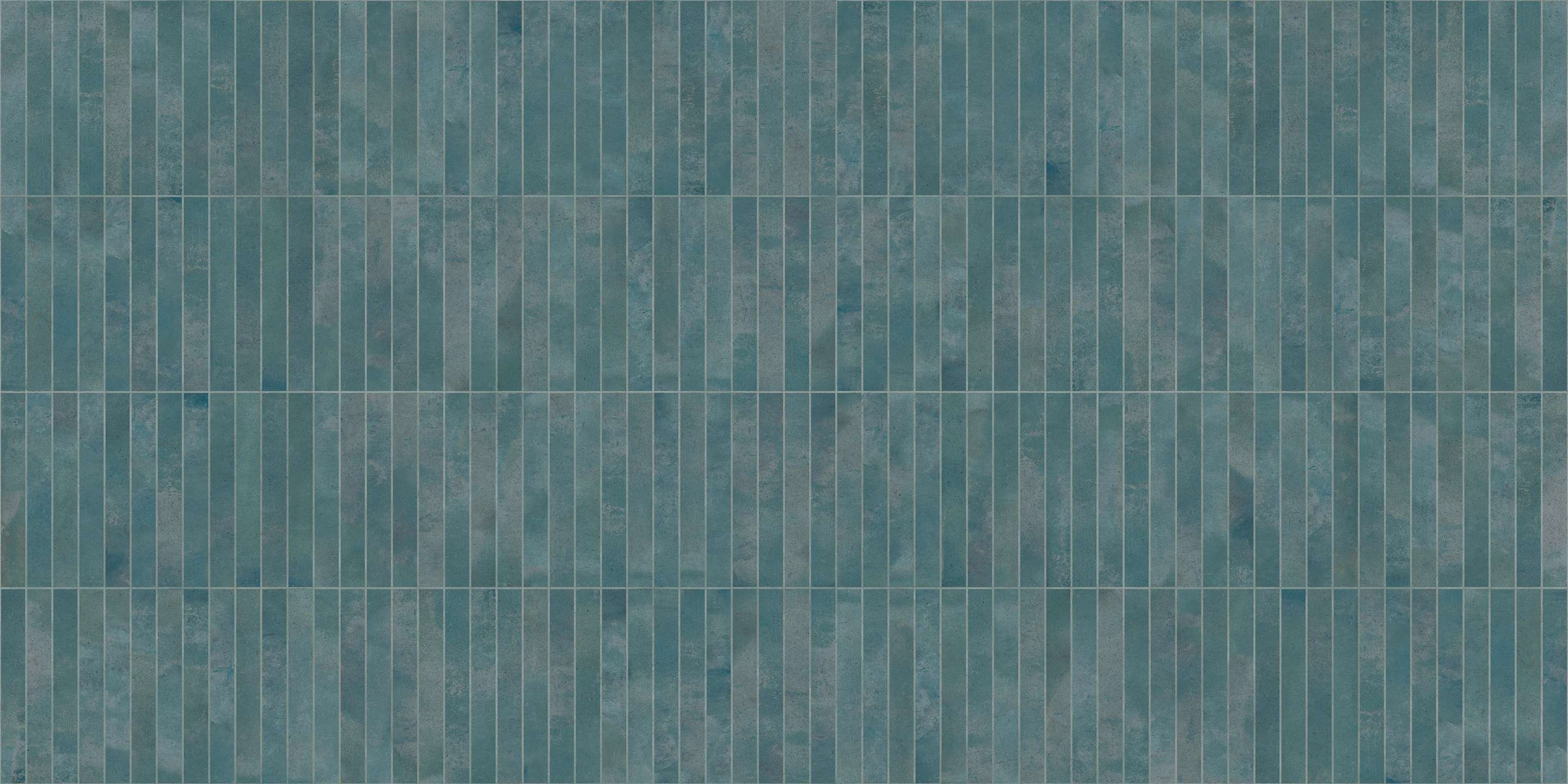 NTTVL99841GC На стену Melu Teal Glossy Carving 60x120 - фото 2