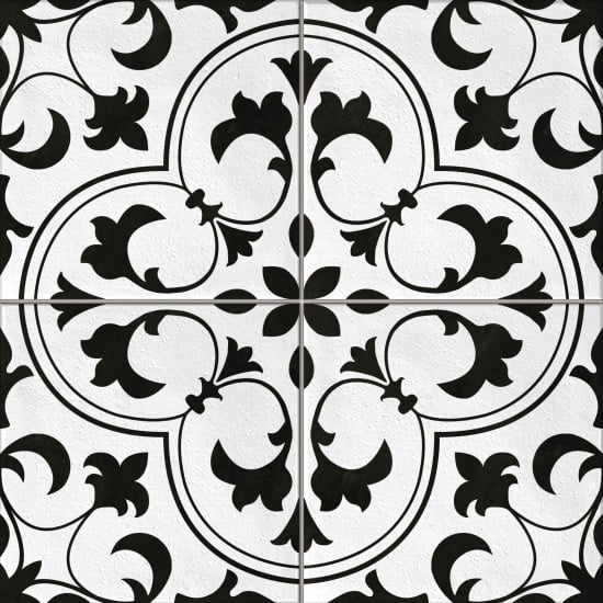 SE4R053-69 Напольный Sevilla Белый пэчворк 42x42