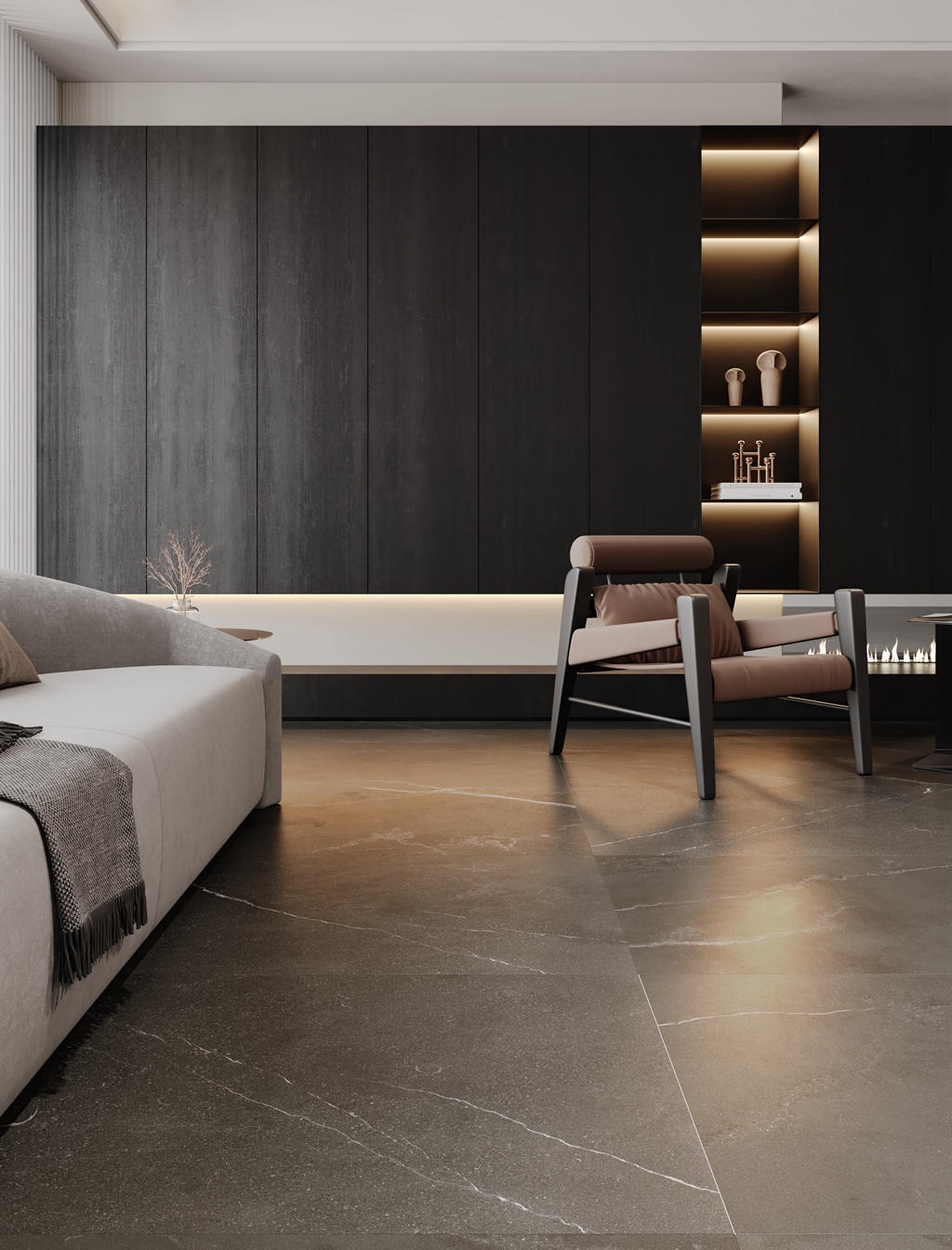 На пол Forli Scuro MS 75x150 - фото 2