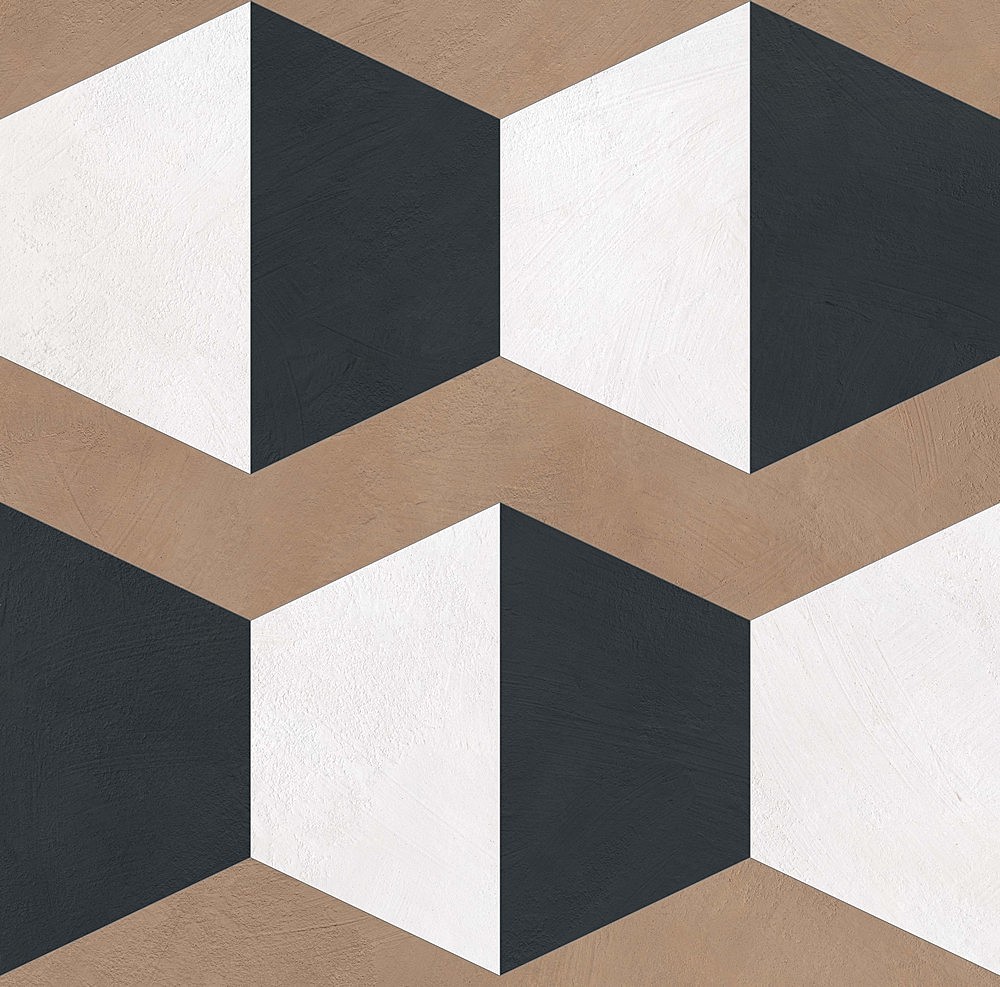 PF60017140 На пол 14oraitaliana Hexagon Nat Rett 60x60 - фото 4