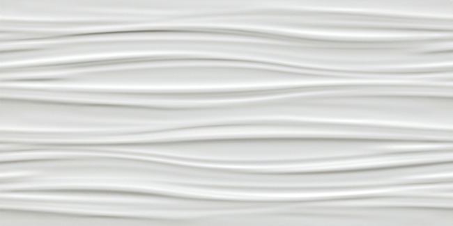 8SBW Настенная 3D Wall Ribbon White Matt