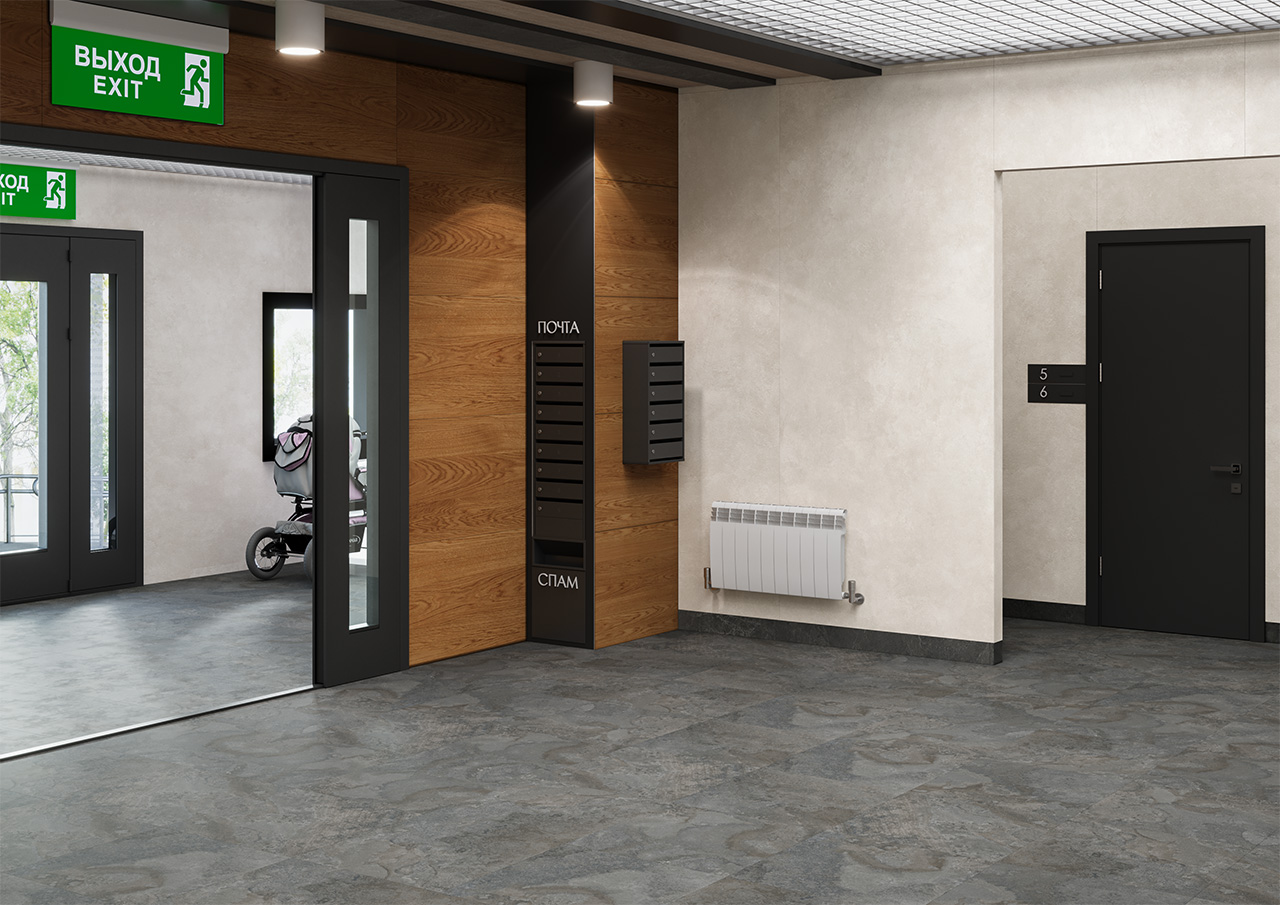 На пол Antislip Snow White R12 60x120 - фото 18