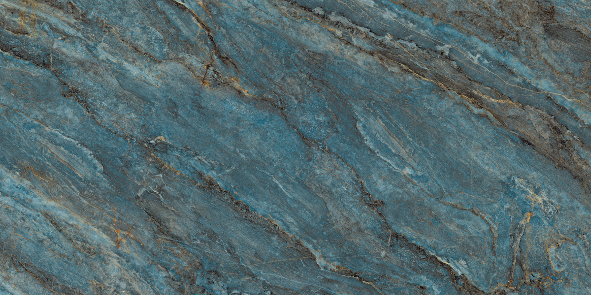 На пол Beam Turquoise Бирюзовый лаппатированный шайн 60х120 - фото 4