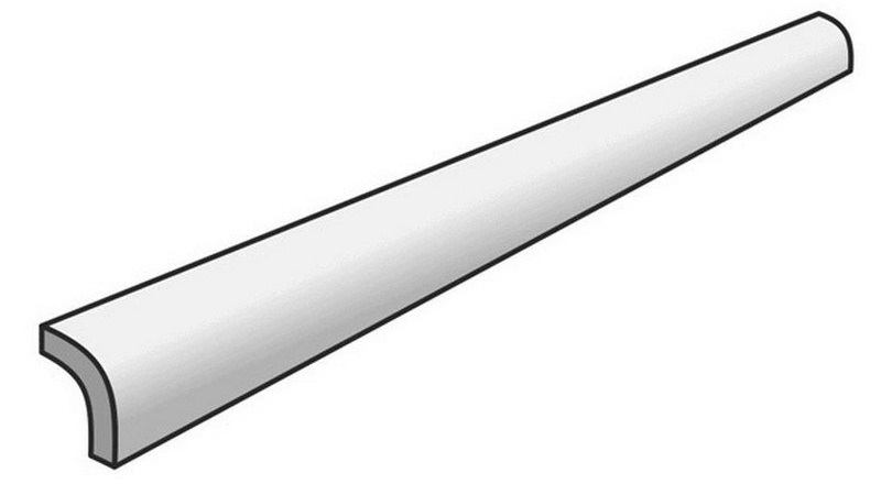 600090000578 Бордюр 3D Experience Уайт Спиголо Матовый