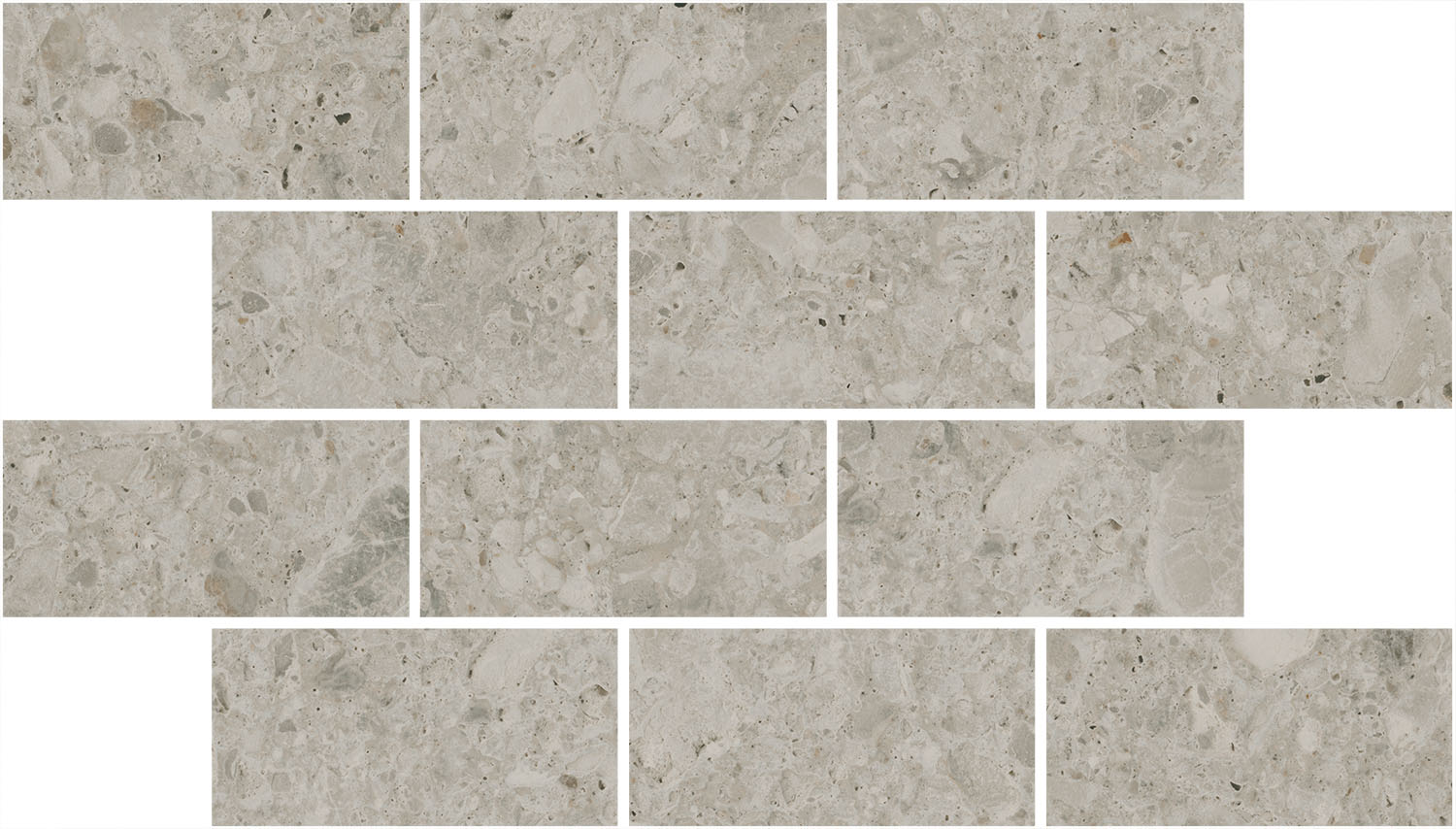 DD605920/MM Декор Чеппо ди Гре Мозаичный бежевый светлый матовый обрезной 34.6x20x0.9