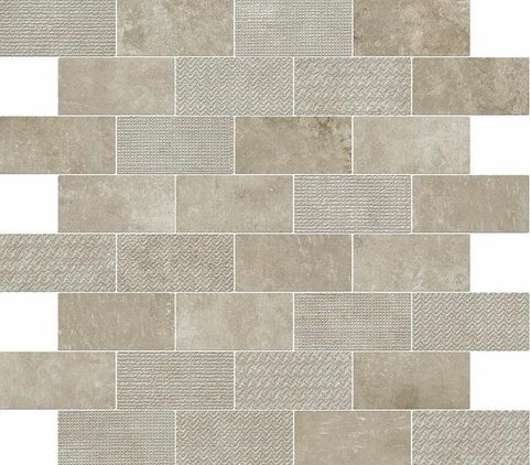 9AKC На стену Aix Cendre Minibrick Tumbled