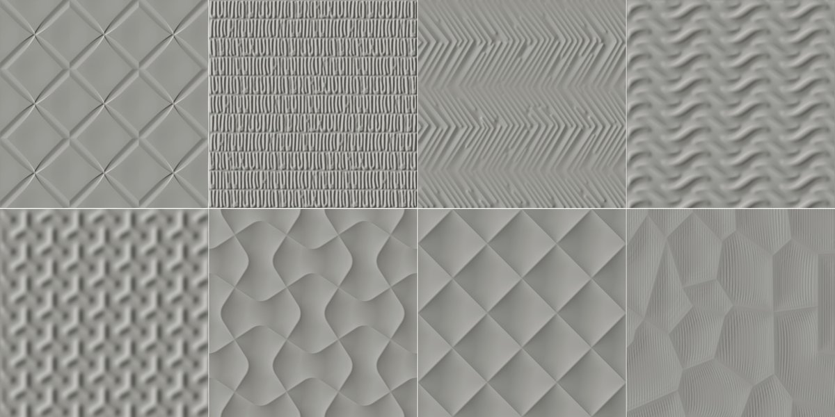 600010001993 Декор Genesis Плэй Грэй 15x15 Рет Натуральный