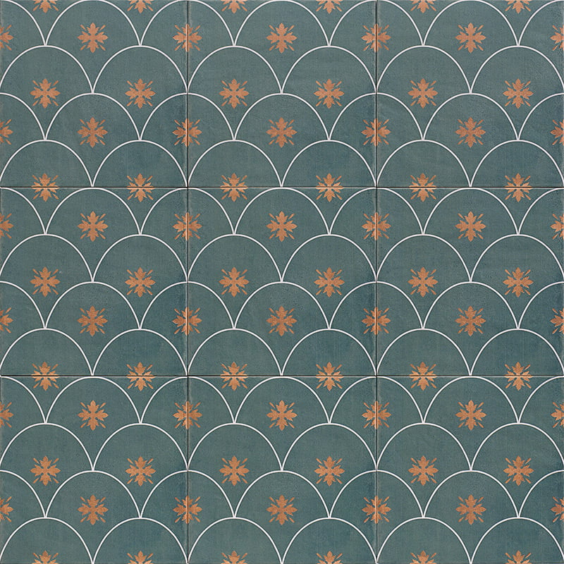 PT04012 На пол Glamour Green 20x20 - фото 2