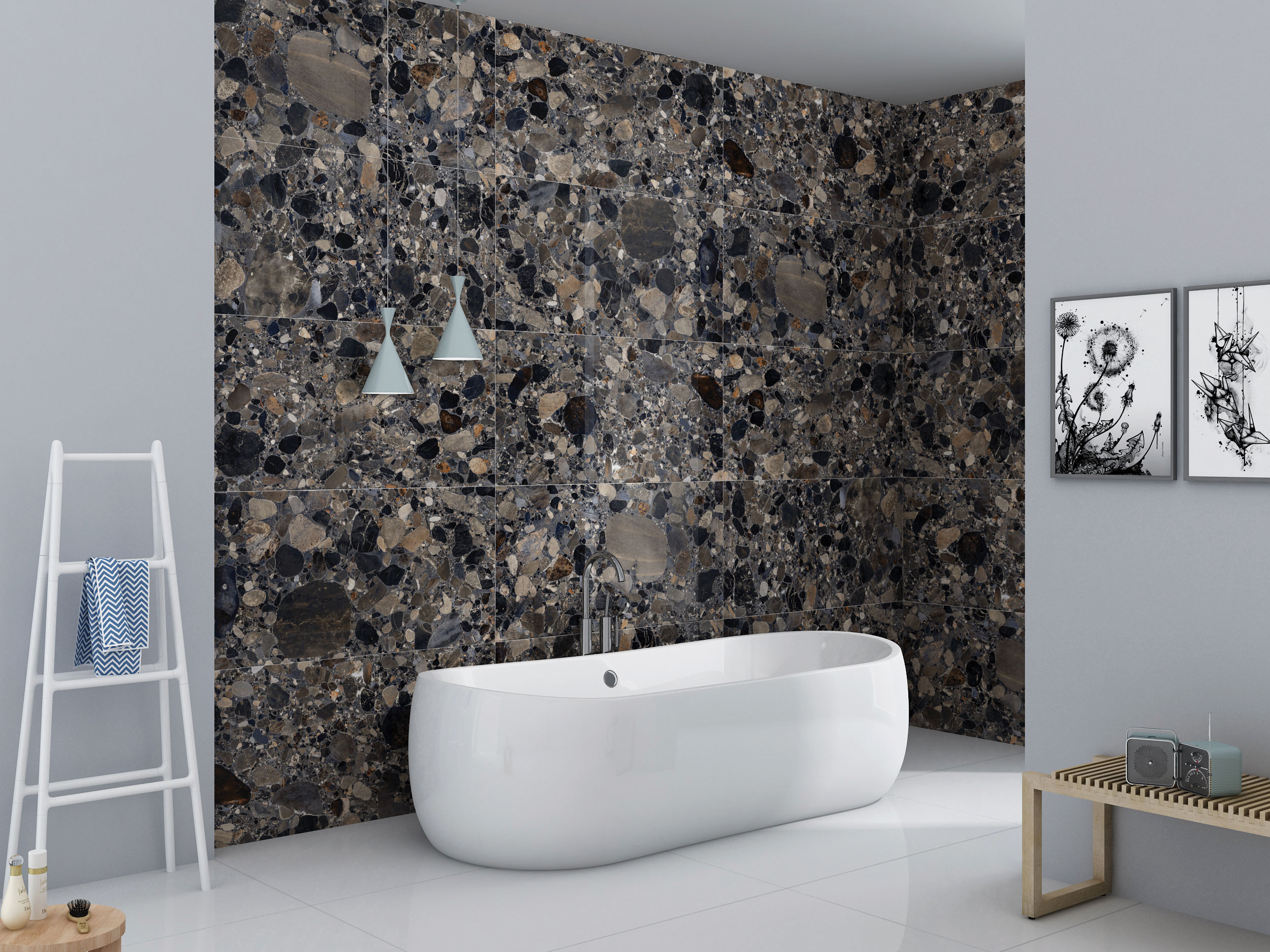 На пол High Gloss Amazonite 60x120 - фото 14