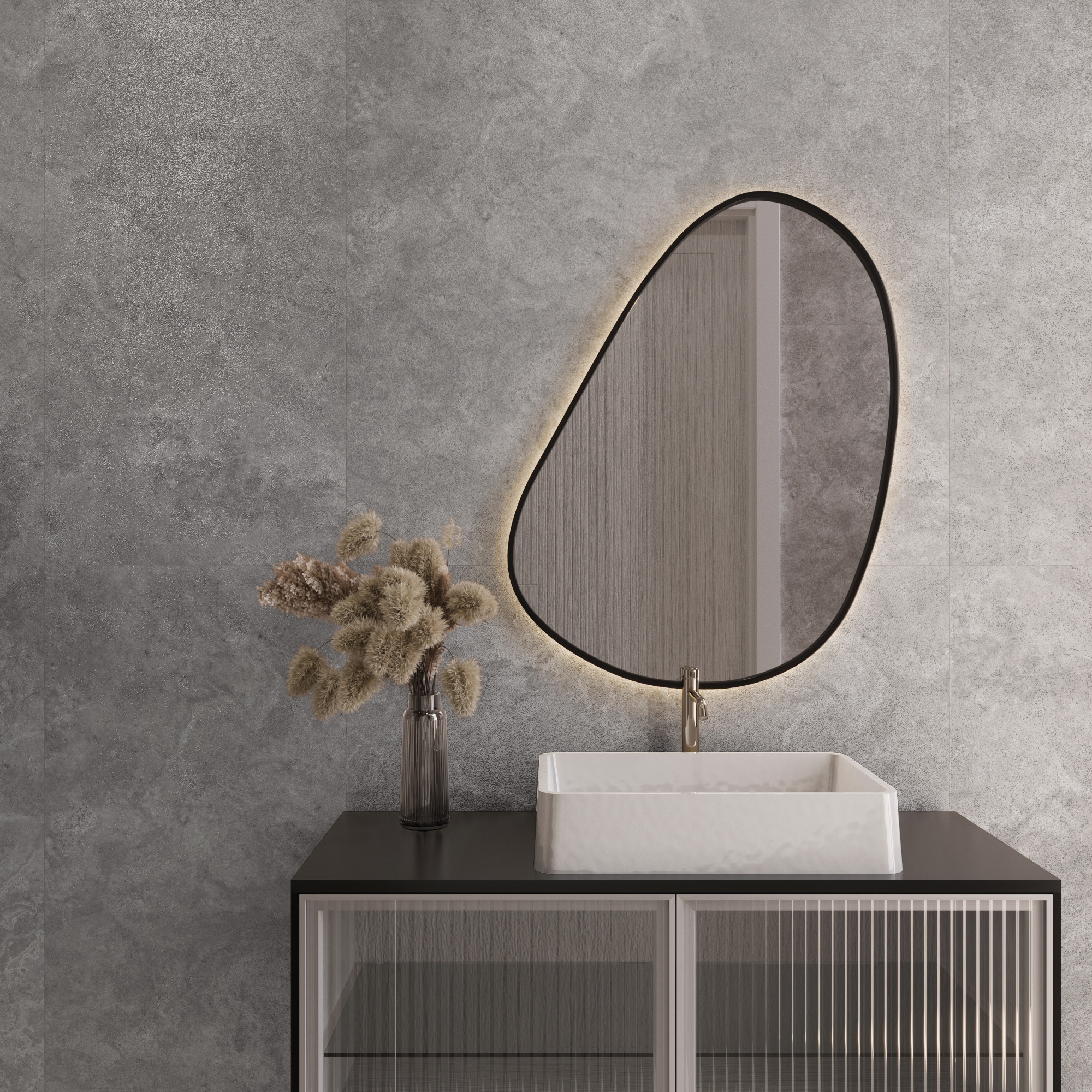 RT7003-B На пол Arawak Beige Matt Rustic Punch 60x120 - фото 9