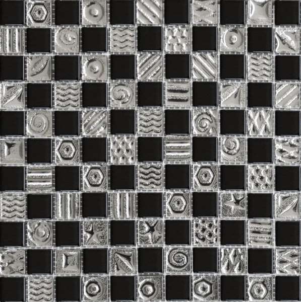 На стену Напольные вставки № 2169 микс (2.3х2.3) 30х30