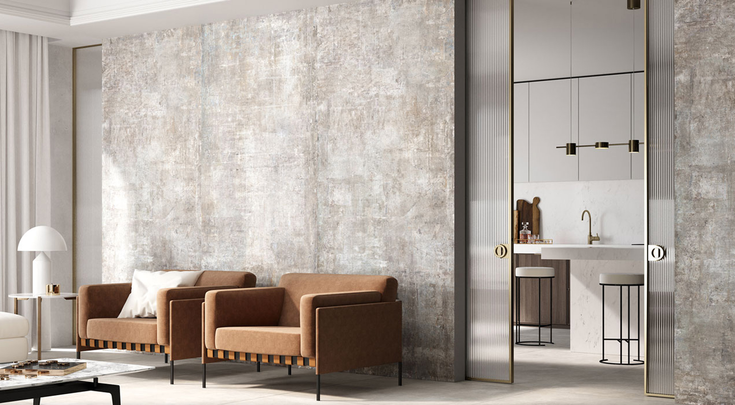 J87998  На пол Murales Ice Ret 80x80 - фото 11