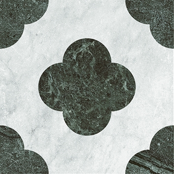 4101196 На пол Dandy Pin White Green 18.6x18.6 - фото 16