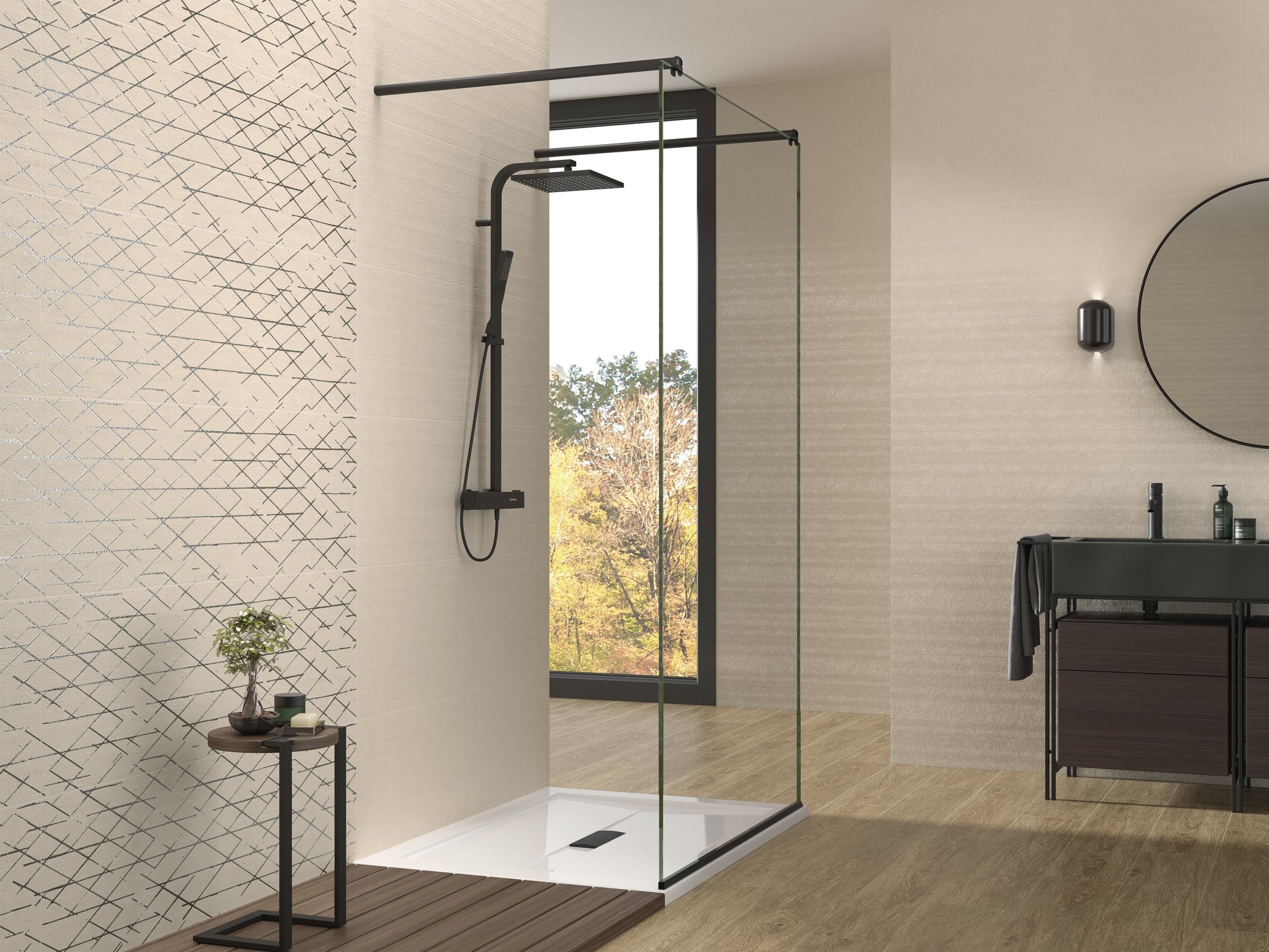 A034567 Декор Twist Zuma White Rect - фото 10