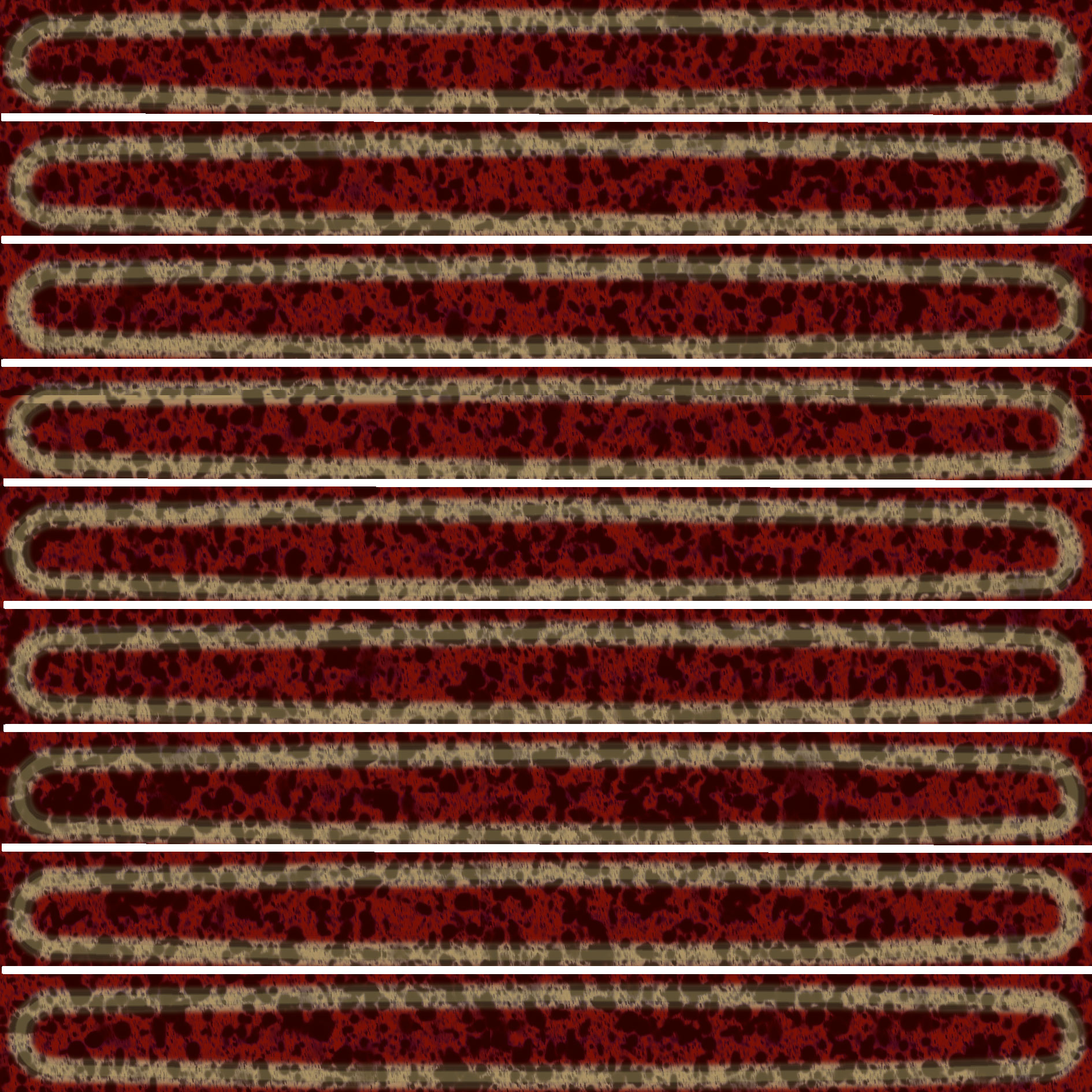 KMD2SOB003BN Декор Далия Чипсет красный тёмный глянцевый 20x20x0.95 - фото 2